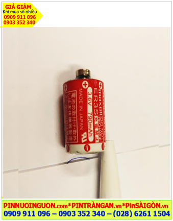 Maxell ER3SR, Pin nuôi nguồn PLC Maxell ER3SR 790mAh 3.6v Lithium Thionyl Chloride chính hãng